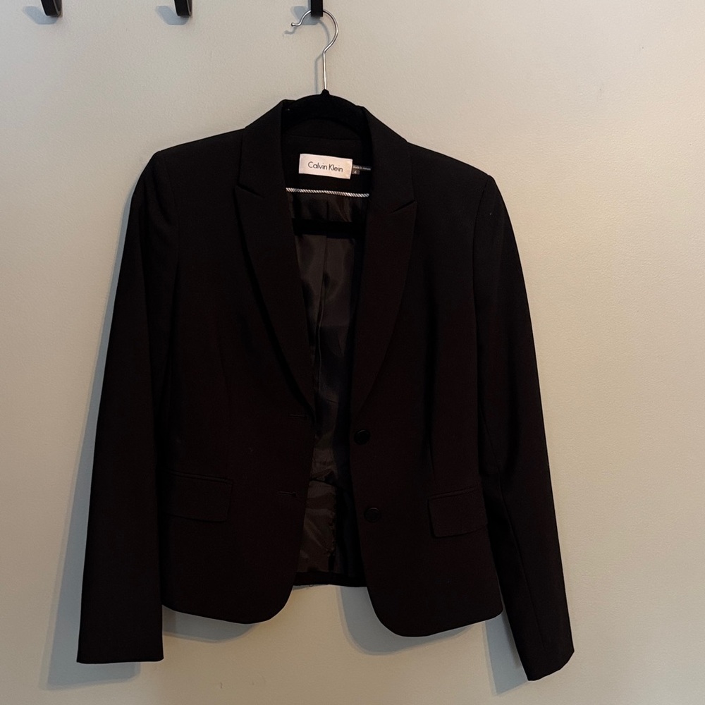 Calvin Klein Black Blazer Jacket